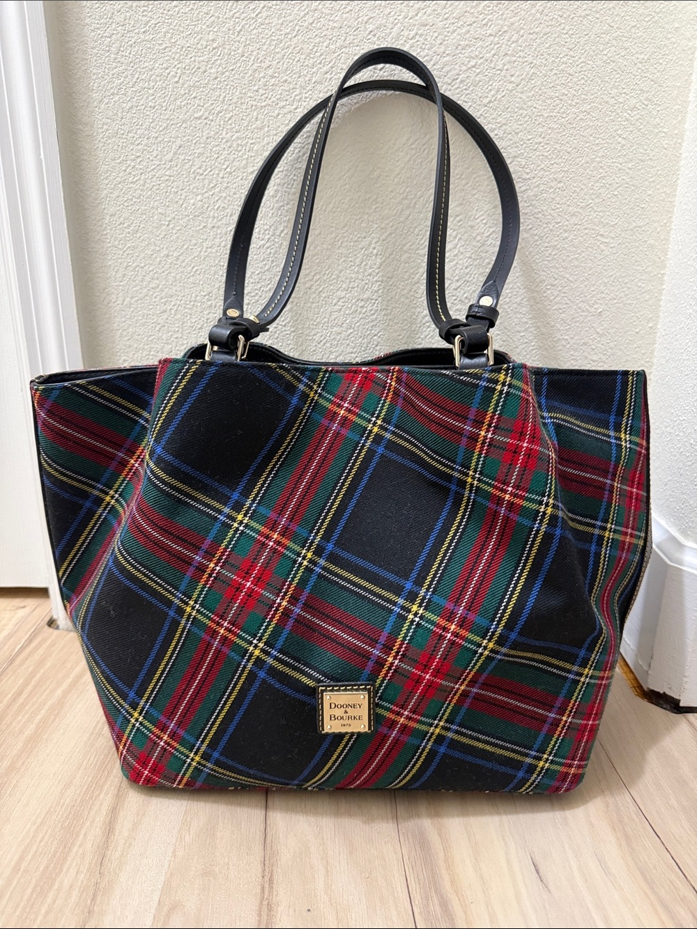 Dooney & Bourke Tartan Flynn Bag